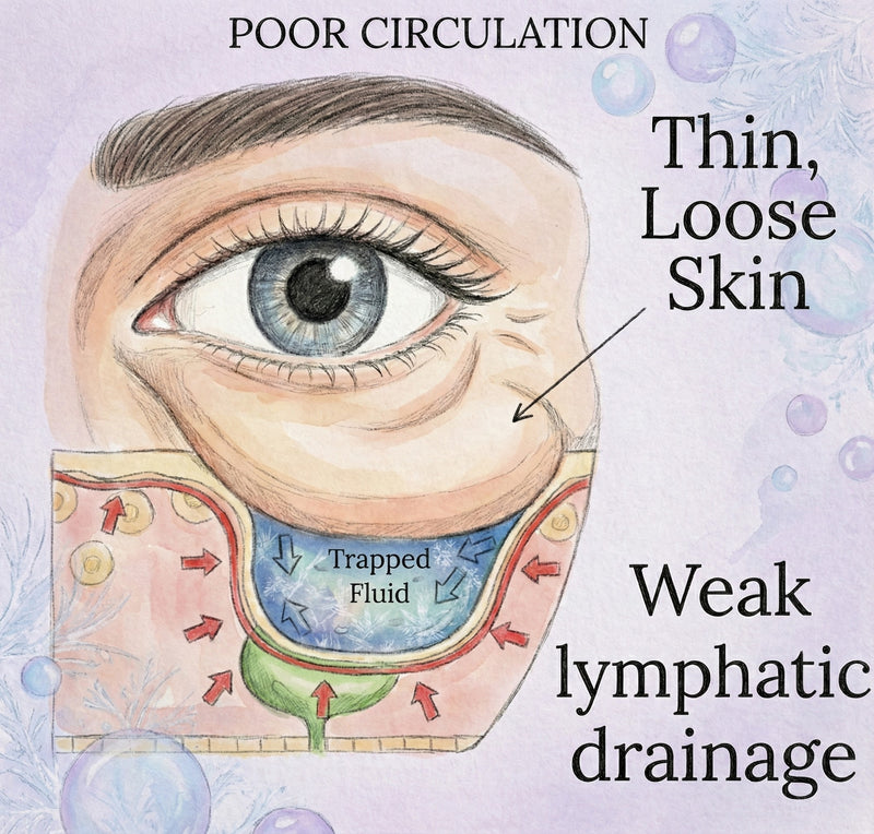 1. Actively Helps Relieve The Drainage Blockage Under Your Eyes